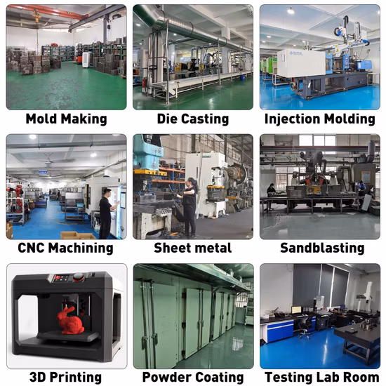 ISO14001/IATF16949/RoHS LED/Maschinen/Elektronische Kommunikation/Gehäuse/Autoteile Stahlform Werkzeugform Präzisionsdruckgussform Aluminiumdruckgussform